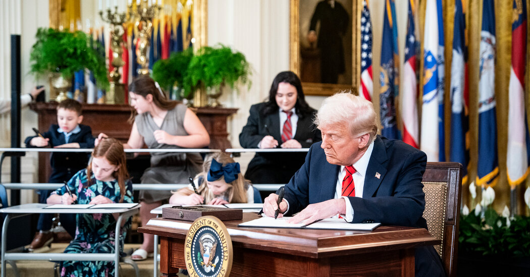 ‘It Sounds Strange, Doesn’t It?’ Trump Muses About Gutting the Education Dept.