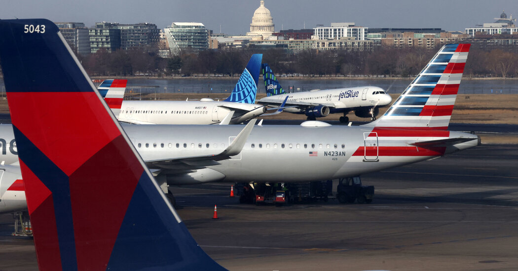 F.A.A. Investigates After Air Force Jets Near Delta Plane Activate Safety Alert