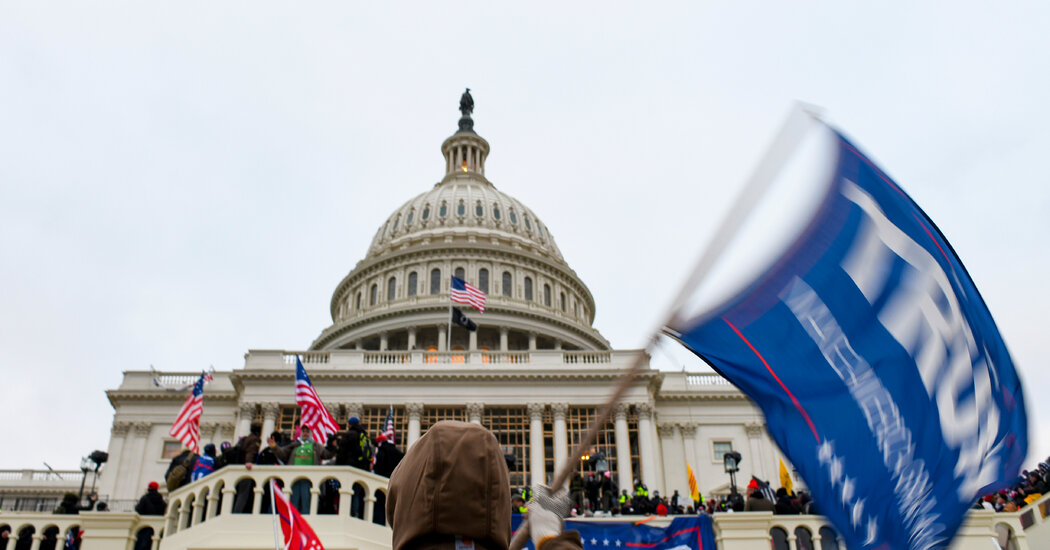 Justice Dept. Tries to Intervene on Trump’s Behalf in Jan. 6 Lawsuits