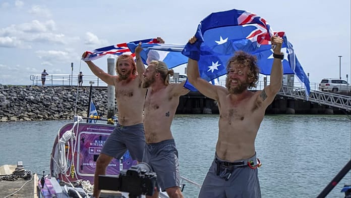 The three Scottish brothers who set a world record for fastest Pacific row — in 139 days