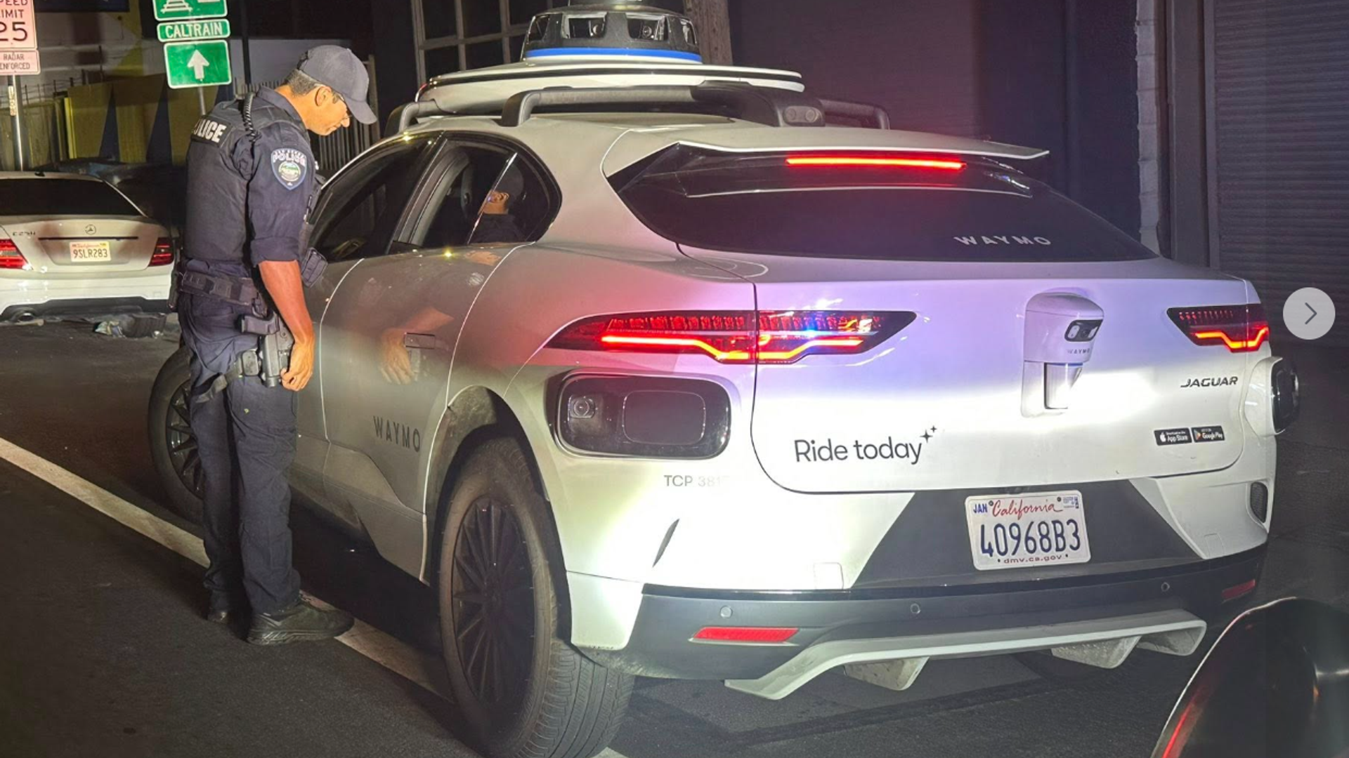 Driverless Waymo car makes illegal U-turn in California – and can’t be given a ticket | US News