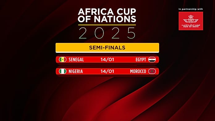 Nigeria, Egypt complete AFCON semi-final lineup